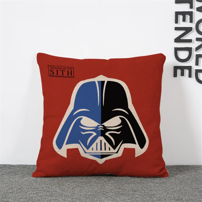 Мультяшные звезды черный красный узор домашний диван кофейня оформление отеля