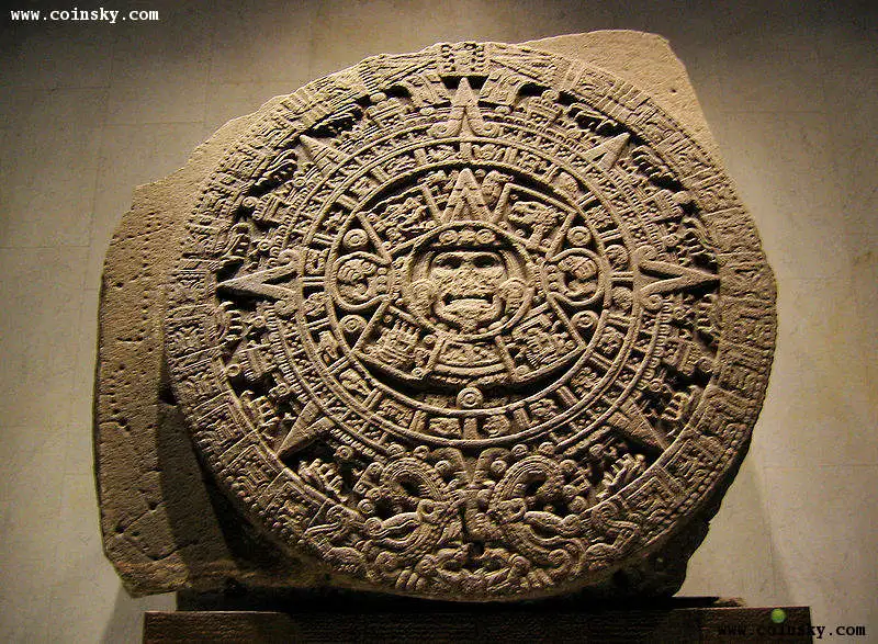 40 мм медаль ацтеков Maya сувенир мексиканская Америка | Дом и сад