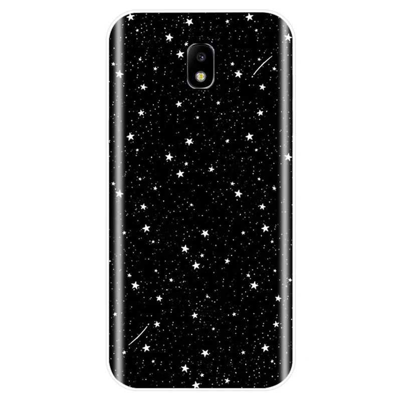 Space Moon Astronaut Cover Soft Silicone Phone Case For Samsung Galaxy J3 J4 J6 J8 2018 J5 J7 2017 2016 J3PRO PLUS | Мобильные