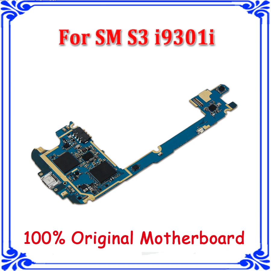 Оригинальная материнская плата для samsung S3 Neo i9301i & i9300i 16 ГБ однокарточная