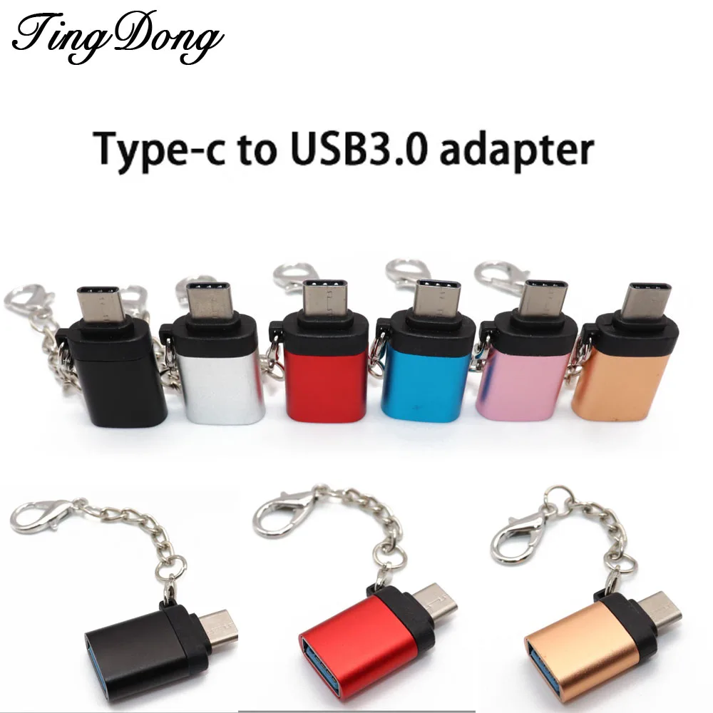 Адаптер OTG type c usb micro 3 0 конвертер для samsung s8 s9 huawei sony one plus usbc|Переходники и адаптеры|
