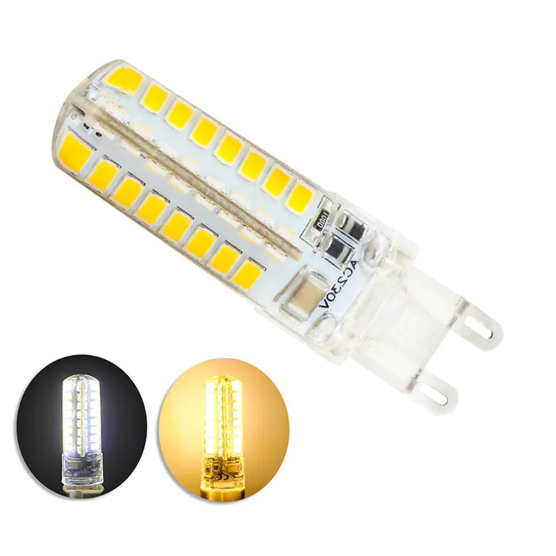 Силиконовая светодиодная лампа G9 3 Вт 5 7 9 SMD 2835 1 шт.|g9 3w|led cornsmd led |