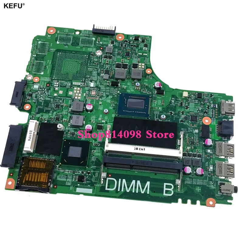 

Main Board Fit For DELL inspiron 14R 3421 Laptop motherboard 5J8Y4 DDR3 With 1017U CPU Full test
