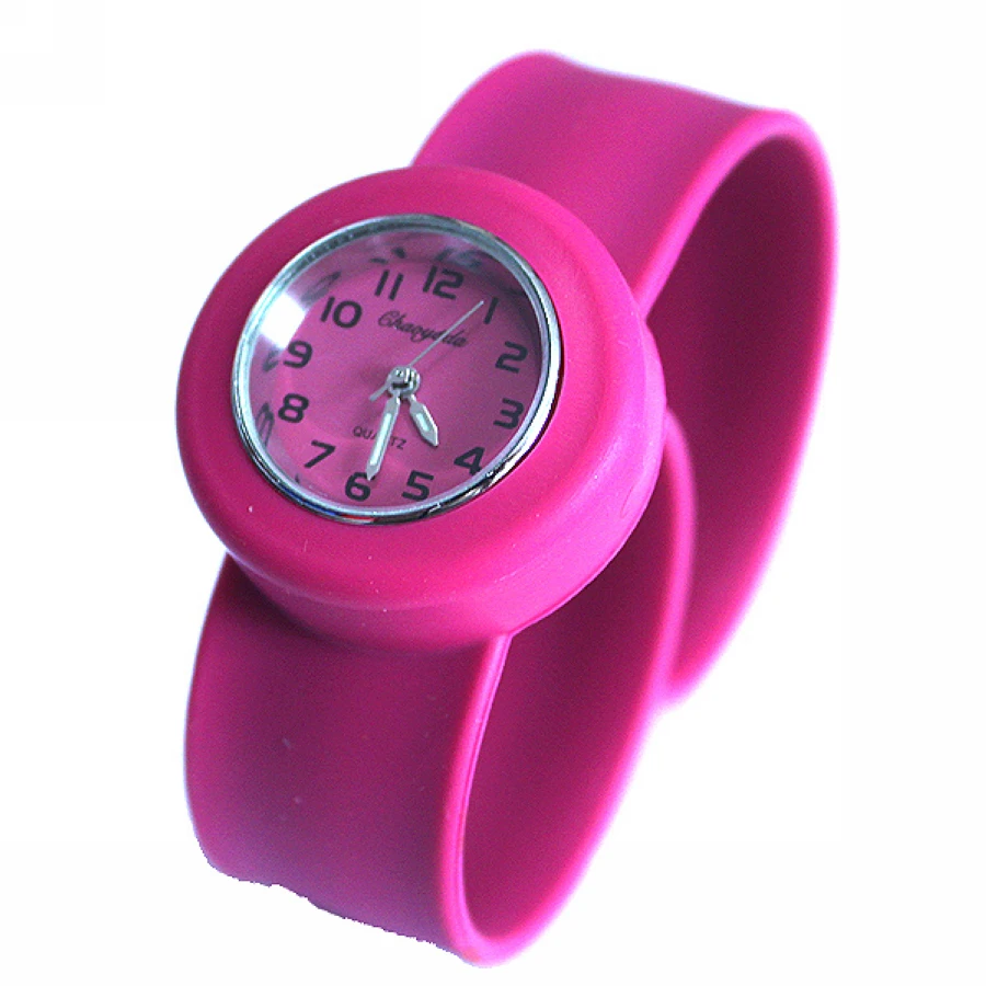 10 Colors Choose Childrens Unisex Silicone Rubber Slap Wrist Pop Watch For Boys Girls Kids Gift A5 Mens Womens Boys And Girls