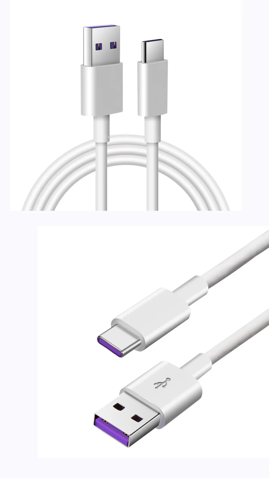 Rosinop Quick Charge 4,0 5A супер зарядный кабель type C для huawei P30 20 10 mate 20 9 10 pro кабели для мобильных телефонов tipo C OTG USB