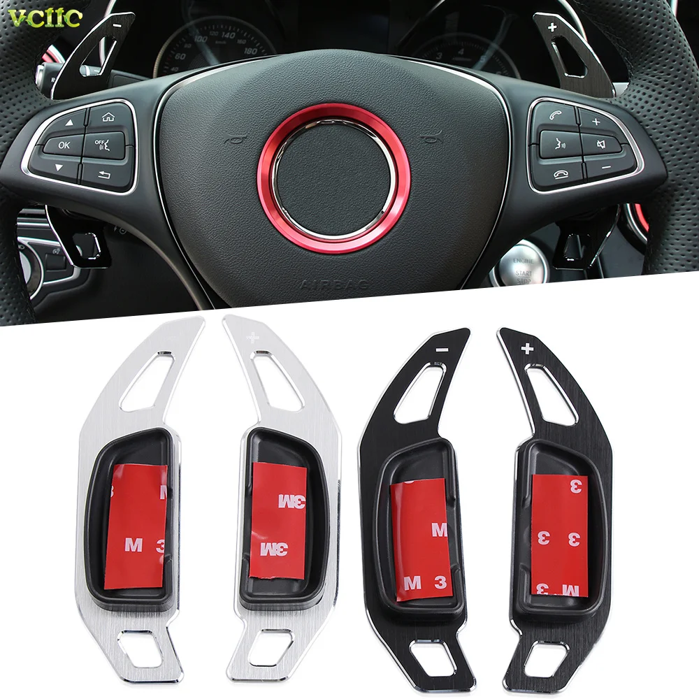 Весло переключателя передач на руль для Mercedes Benz A B C E ML GL CLA GLA GLK SL SLK Class W176 W246 C117 W212