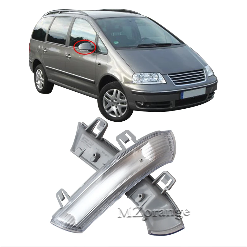 MZORAGNE автомобильный Стайлинг Led боковое зеркало с Сигналы поворота огни для volkswagen VW SHARAN 1996-2010