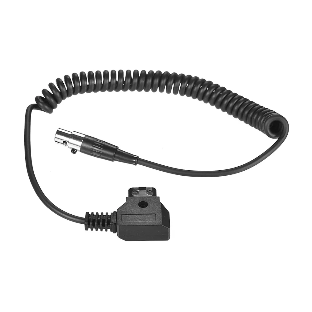 Andoer D Tap штекер (жестяным) Мини XLR 4 контактный кабель прямой шнур 100 см Длина для VFM 5