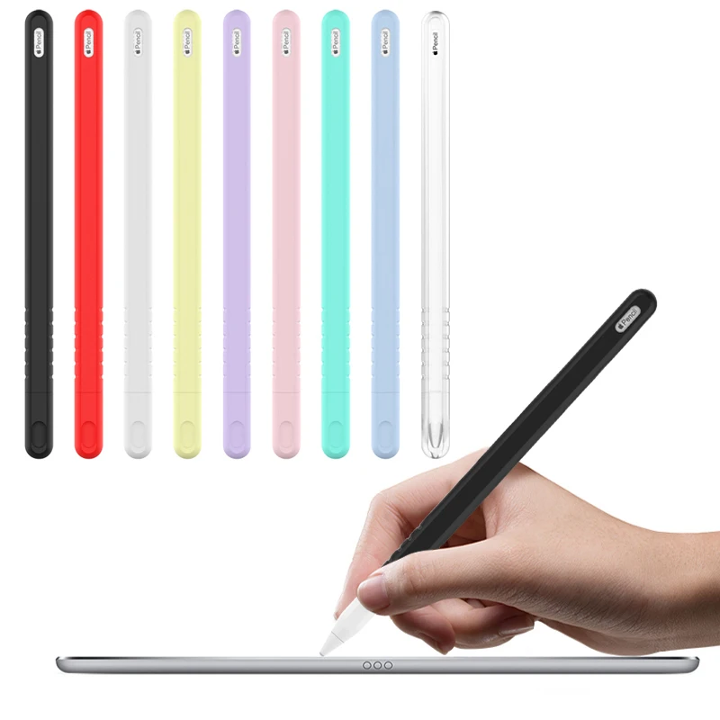 Противоскользящий силиконовый защитный чехол для Apple Pencil аксессуары держатель