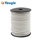 100 метров 2 мм Диаметр 3 нити светится в темноте Паракорд парашютный шнур светящиеся шнурки палатка ветровая веревка Guyline веревка для одежды