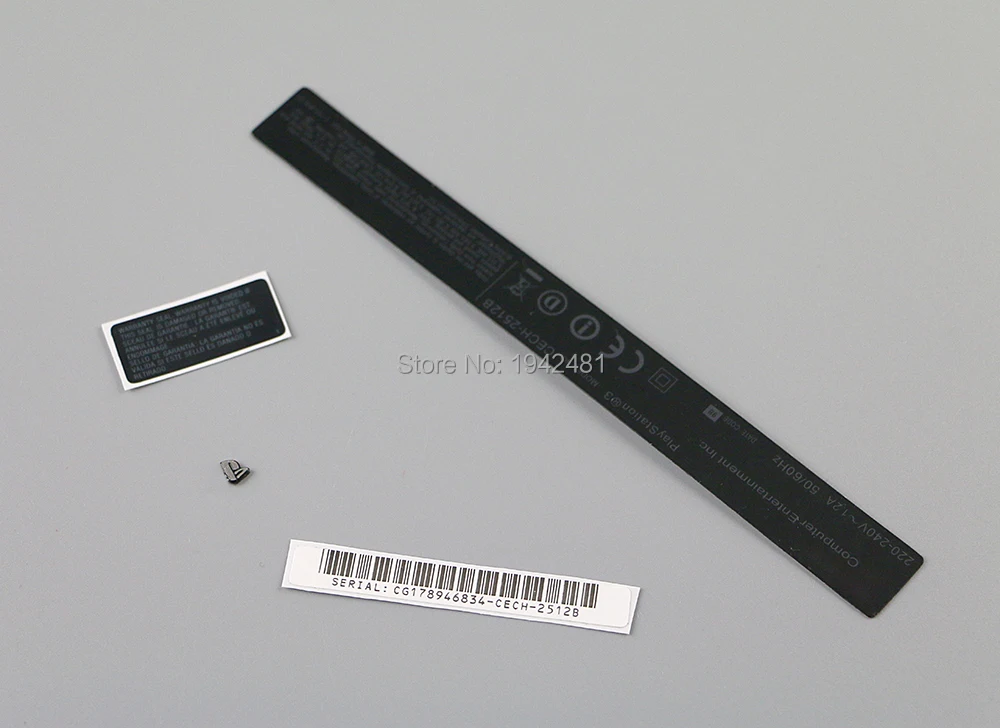 2 компл./лот наклейка в виде корпуса для Playstation 3 PS3 slim|seal|seal sticker |