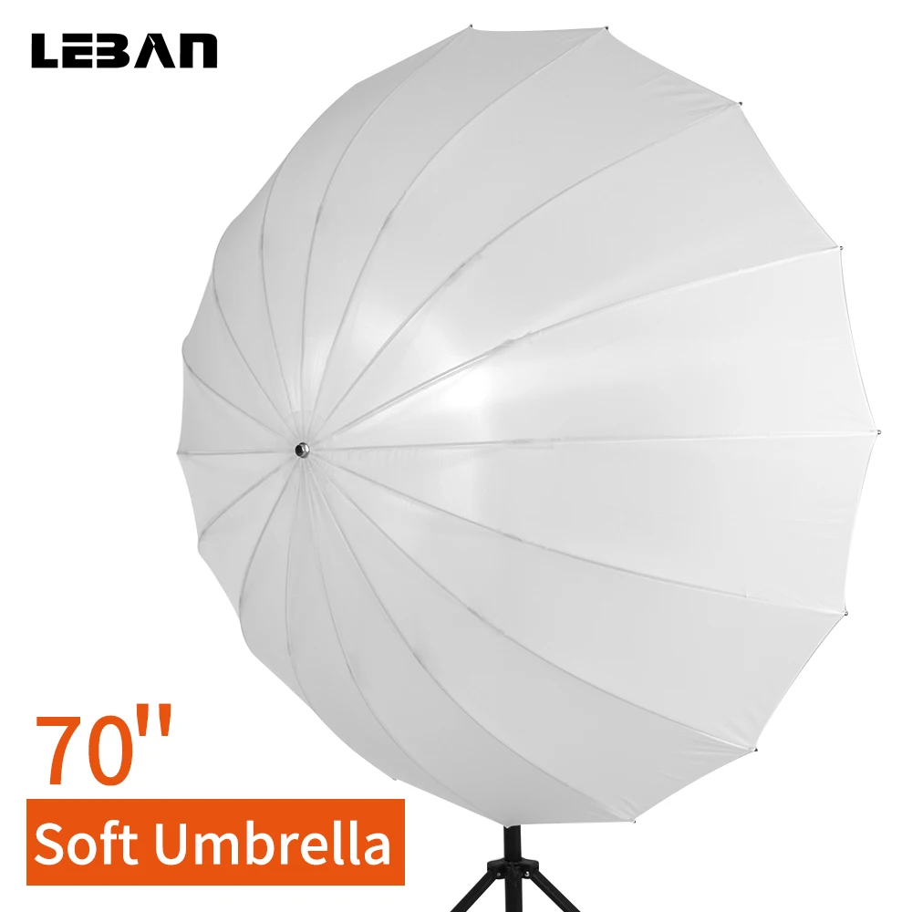 Godox Studio Photogrphy 70" / 178cm White Soft light Lighting Umbrella for Photo Studio with Large Diffuser Cover