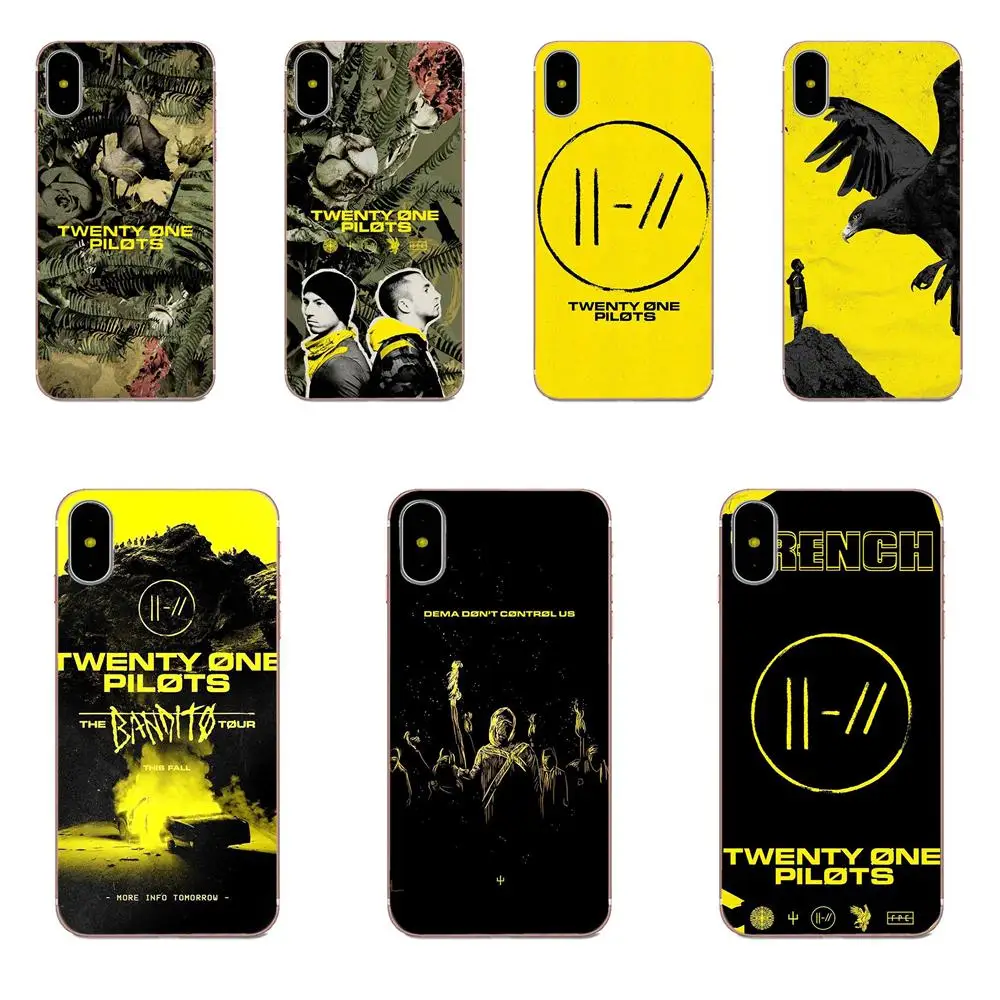 Twenty One Pilots Trench Era для Huawei P7 Honor 4C 5A 5C 5X 6 6C 6A 6X 7 7X 8 9 V8 V10 Y3II Y5II Y6II G8 Play Lite мягкий