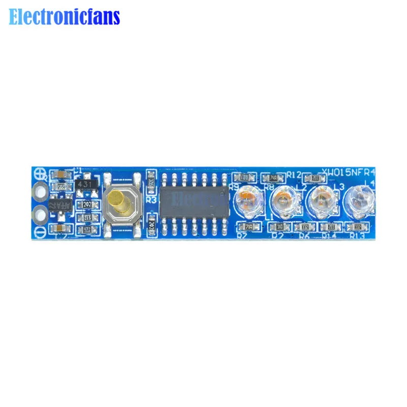 Индикатор емкости литиевой батареи 1S/2S/3S/4S светодиодный дисплей индикатор уровня