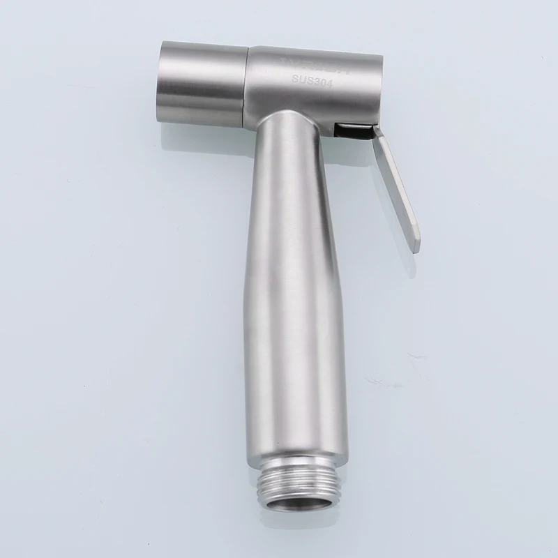 VRICH Full Stainless Portable Bidet Sprayer Package Pressing water-saving Lead-free SUS304 Steel Convenient Cleaning Tool F82-1 |