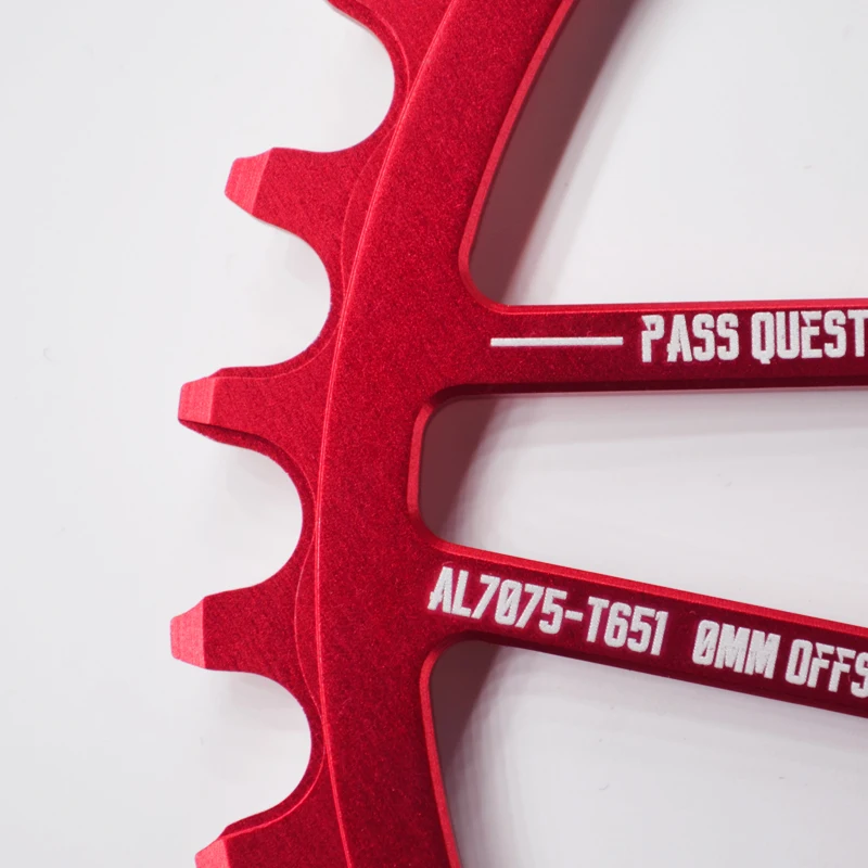 Велосипедная звезда PASS QUEST GXP 38T/40T/42T 0 мм офсетная для горного велосипеда Sram XX1 eagle