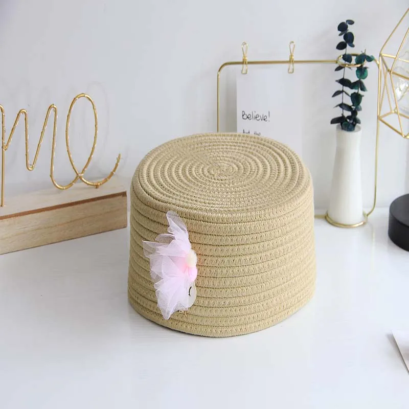 Корзина для хранения с лебедем вязаная веревка 25x11 5 см корзина игрушек косметики