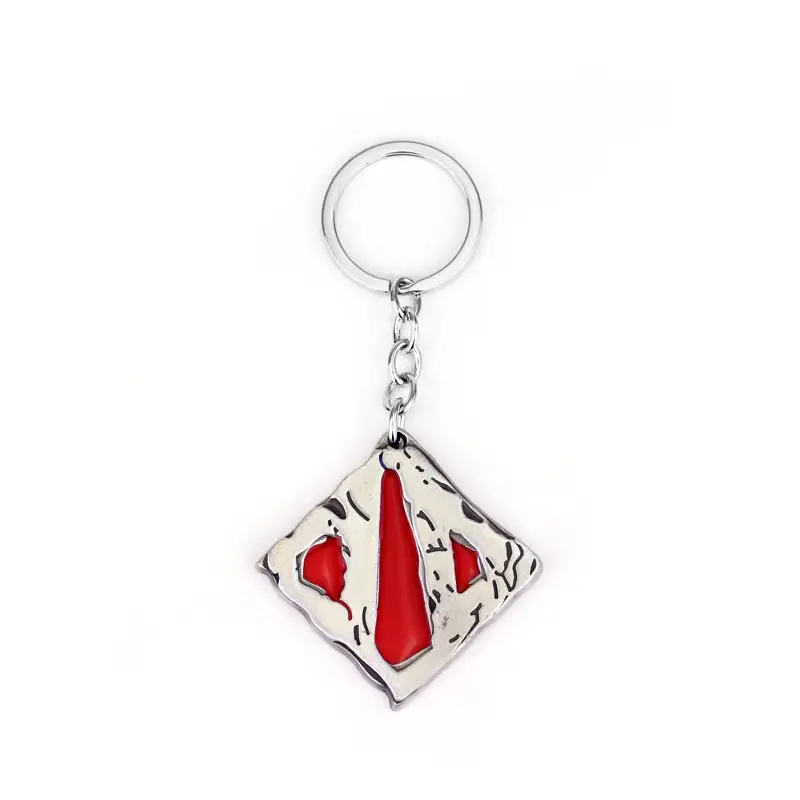 dongsheng New Accessories DOTA 2 Logo Metal Pendant Keychains Key Chain Ring Keyring Cosplay Jewelry for Women Men -50 | Украшения и