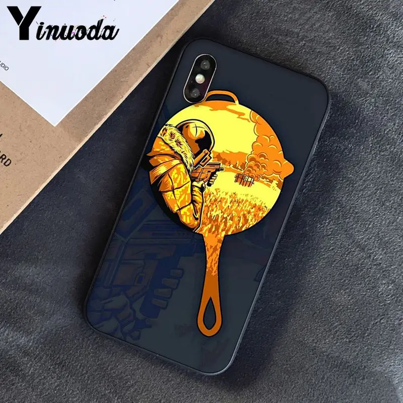Чехол для телефона Yinuoda Hot Game PUBG Winner iphone SE 2020 8 7 6 6S 6Plus X XS MAX 5 5S XR 10 | Мобильные