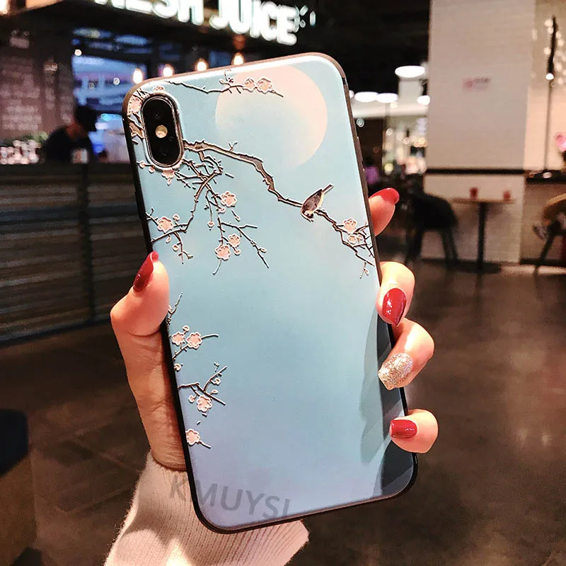 10 3D цветок чехол для huawei P30 Pro P20 P10 P9 Lite Nova 3 3i 4 Honor 8X 7A 7C Крышка для huawei Y7 Pro Y6 Prime P Smart Y9 - Цвет: 10