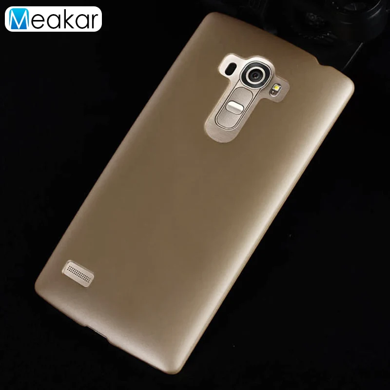 golden Матовая Пластик Coque 5.2For Lg G4 Beat чехол для Lg G4 Beat G4S H736 H735 телефона чехол-лента на заднюю панель - Цвет: golden