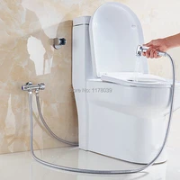 all copper toilet spray gun setwall mounted toilet bidet spray nozzle cleaning baby assbrass bidet wash women buttj17288