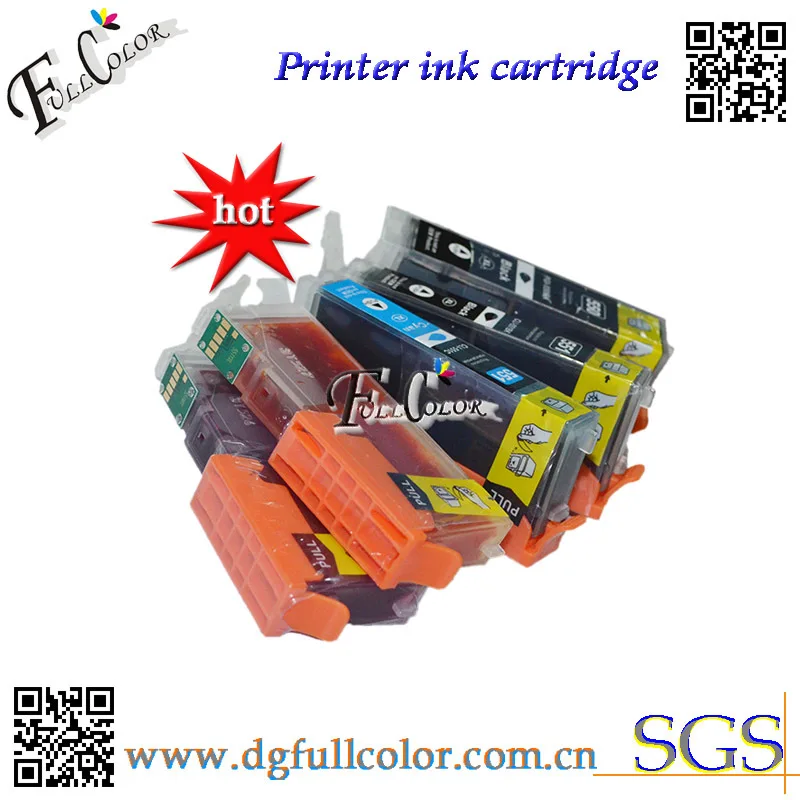Free Shipping Compatible Ink Cartridge PGI550 CLI551 For MG5450 IP7250 Inkjet Printer 25 piece a lots