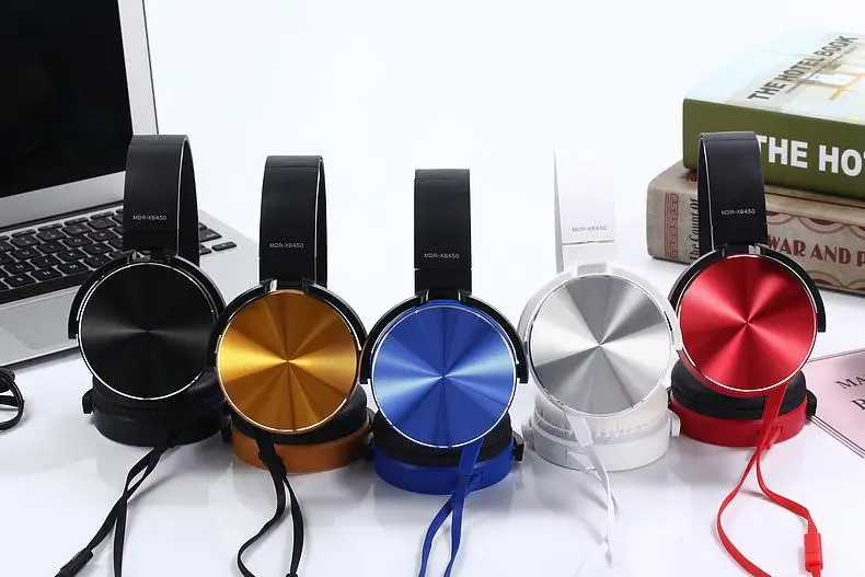 Ostart XB450 проводные наушники гарнитура тяжелый бас качество звука музыкальные наушники с микрофоном для мобильного телефона универсальные