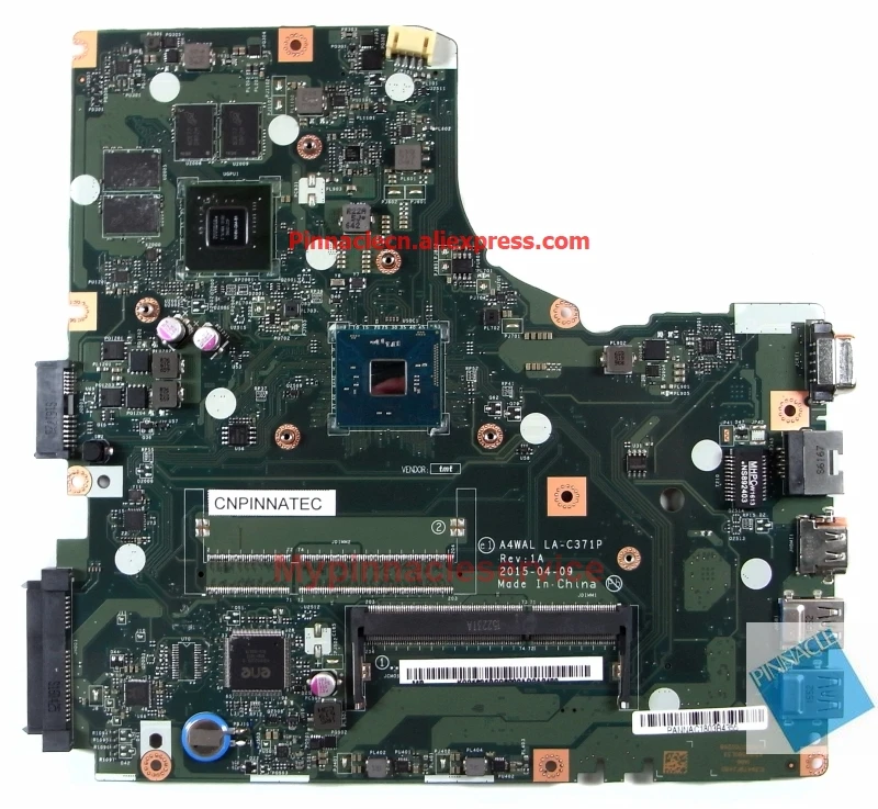 Материнская плата KC31601BSC LA C371P N3160 для acer Asipre E14 E5 432G 920M|Материнские платы ноутбуков|