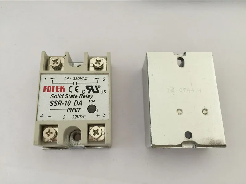 1 шт. SSR10DA SSR-10DA производитель 10А ssr реле вход 3-32VDC выход 24-380VAC | Обустройство дома