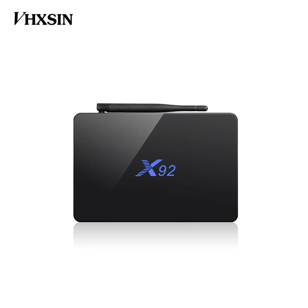 VHXSIN X92 20 шт./лот android 7 1 Восьмиядерный процессор amlogic s912 64 бит TV Box A53 5 2 Гб 16 ROM BT 4 0 Dual