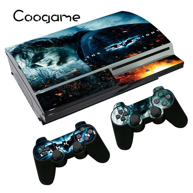 ПВХ пользовательские Чехол для PS3 Fat консоли Джокер кожи Sony Playstation3 | Электроника