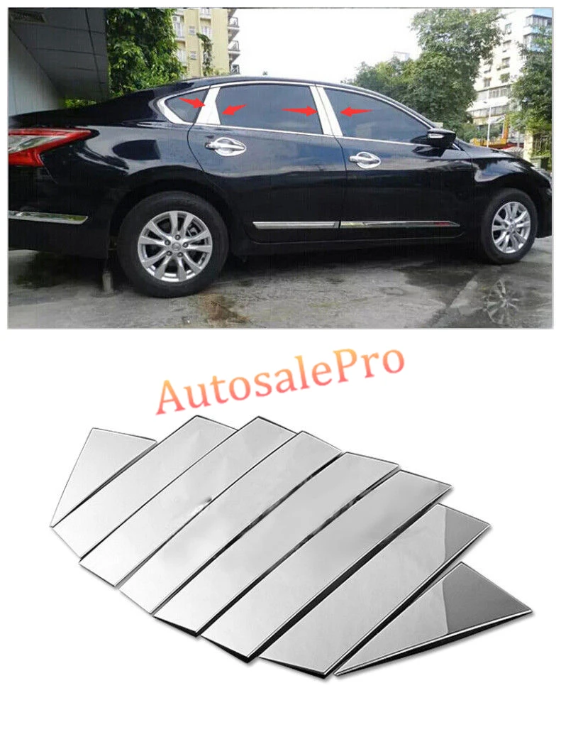 Нержавеющая сталь младшего возраста центр оконная стойка посты отделкой 8 шт.