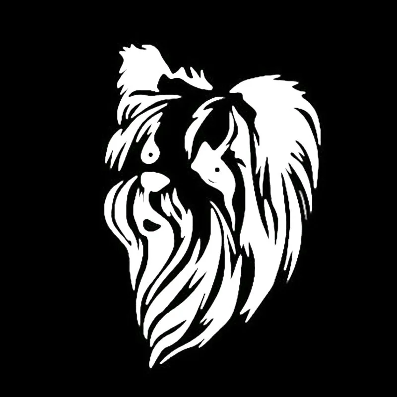 Автомобильный Стайлинг Йоркширский терьер Pet виниловая наклейка с принтом
