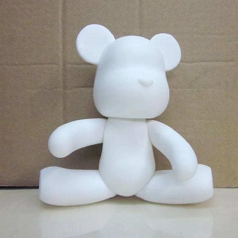 Оптовая продажа 5 шт./компл. 7 дюймов белая форма для рукоделия 18 см|bearbrick set|popobe