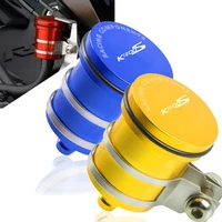 motorcycle cnc rear brake fluid reservoir clutch tank cylinder master oil cup cover for bmw k1200s 2005 2006 2007 2008