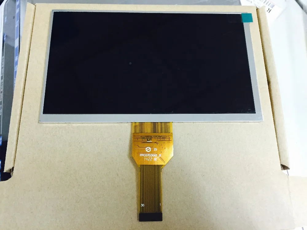 FPC0703001_B оригинальный 7-дюймовый ЖК-дисплей 30PIN 1024x600 сменный ЖК-экран для