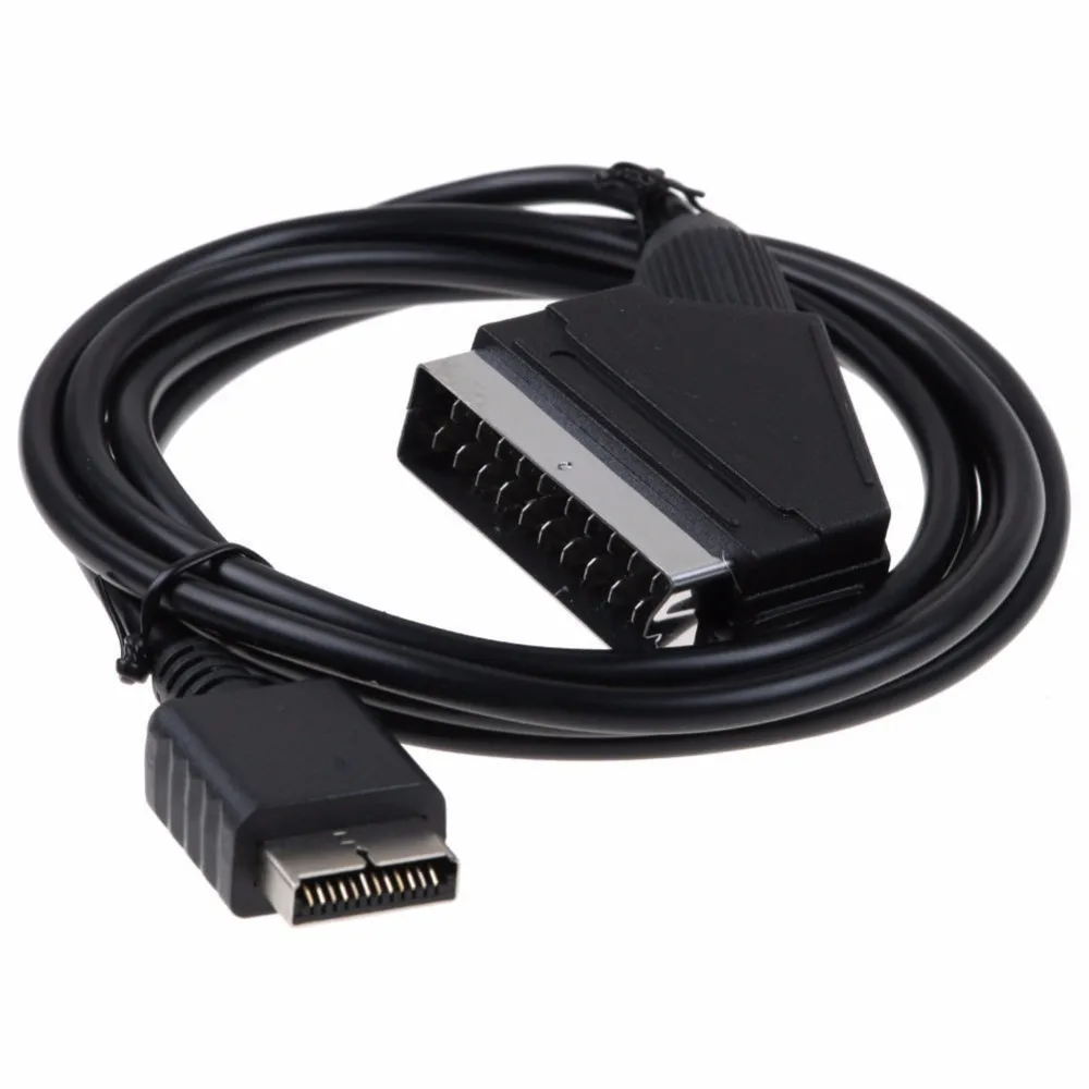 Кабель 1 8 м Scart для PlayStation 2 3 PsOne S-limline PS1 PS2 PS3 RGB | Электроника