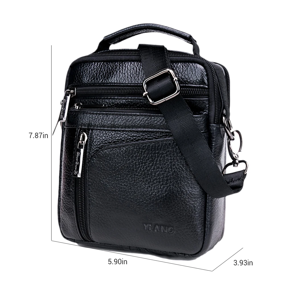 Модная Повседневная деловая сумка-мессенджер Мужская портативная офисная