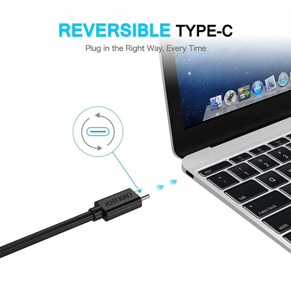 Универсальный ЖК дисплей usb type C кабель с V/A зарядки данных зарядный для samsung Xiaomi USB