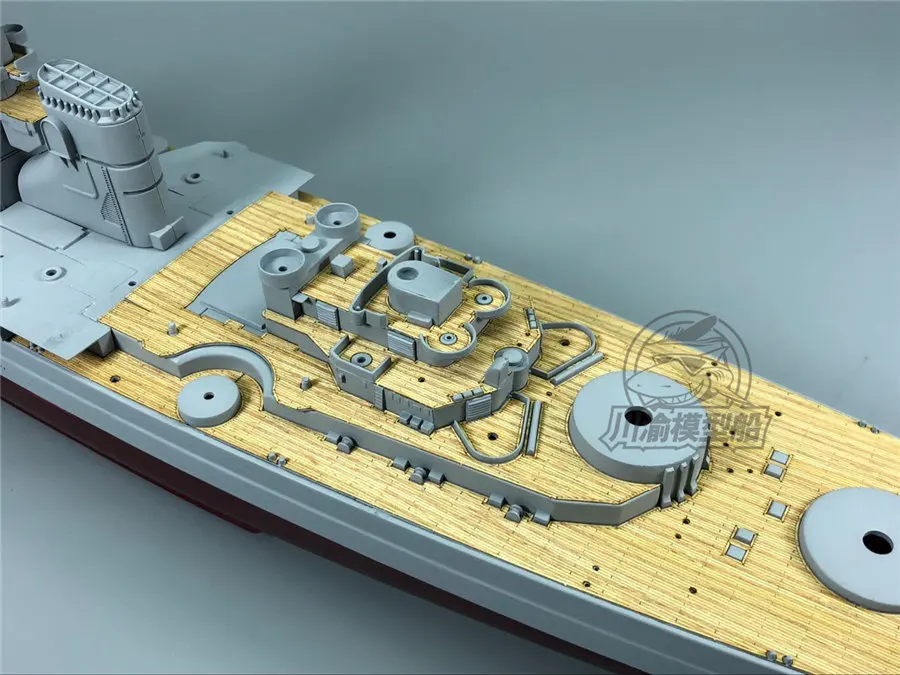 Деревянная колода в масштабе 1/350 для немецкого линкора трубача 80602 набор моделей