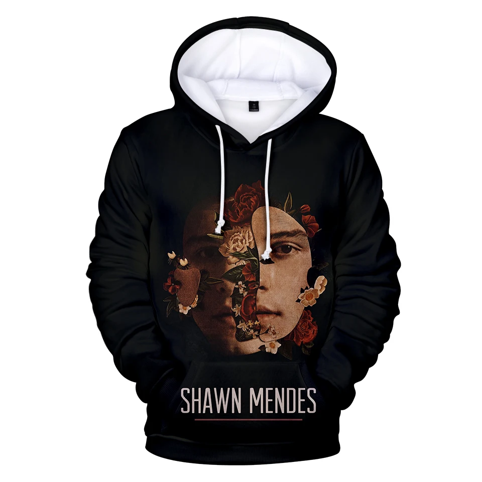 Shawn Mendes 3d печатных повседневное Harajuku толстовки для мужчин и женщин детская