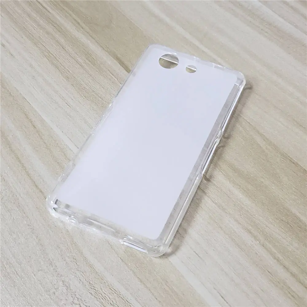 Мягкий чехол из ТПУ для Sony Xperia Z3 Compact Mini D5803 D5833, чехол для Sony Xperia Z3 Mini, силиконовый защитный чехол - Цвет: Clear TPU