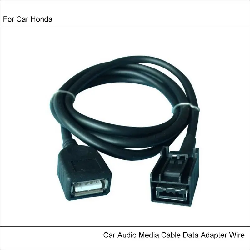 Оригинальные разъемы для USB адаптера Honda CRV CR V/City Автомобильное CD радио кабель