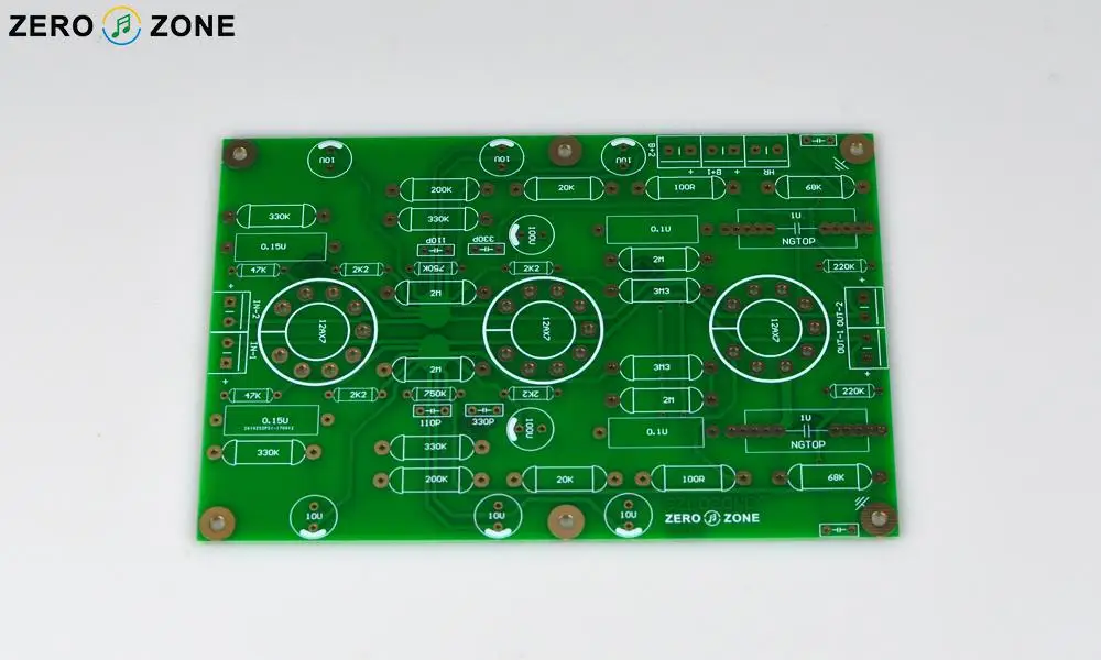 GZLOZONE E834 RIAA мм Ламповый фонокорректор усилитель PCB проигрыватель предусилитель основание на EAR834 цепи