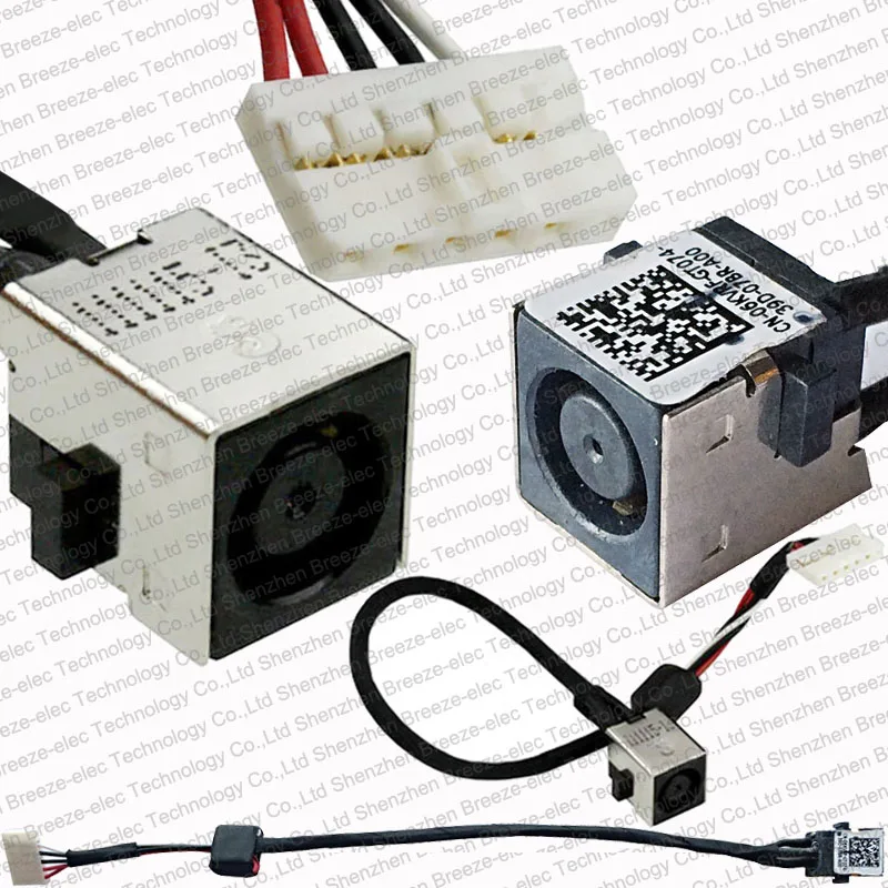 

100% Original New Laptop DC Power Jack socket cable connector wire for Dell INSPIRON M101Z 1120 1121 18WGF NLM00 DC301009T00