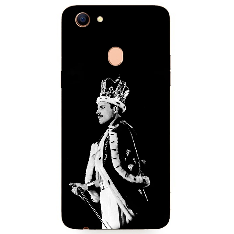 Freddie Mercury силиконовый чехол для Oppo F1 F1s F5 F7 Youth Plus A1 A3 A15 A15s A75 A75t A3s A39 A57 A59 A71 A79 A83