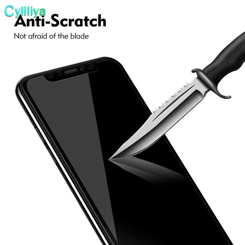 Изогнутое закаленное стекло 5D с полным покрытием для iPhone XS Max 6 5 дюйма XR в коробке