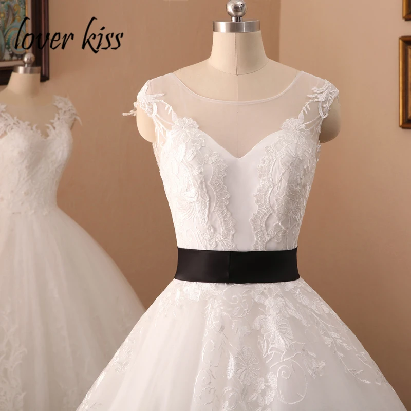 Lover Kiss Vestido De Novia дизайнерское кружевное бальное свадебное платье с низкой задней