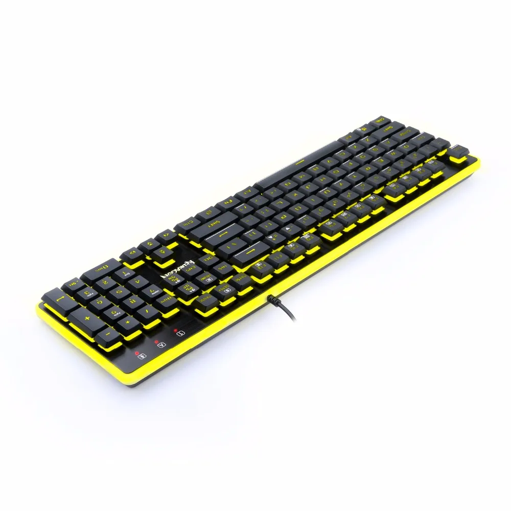 Игровая USB клавиатура Redragon K509 эргономичная Проводная игровая с 7 цветной